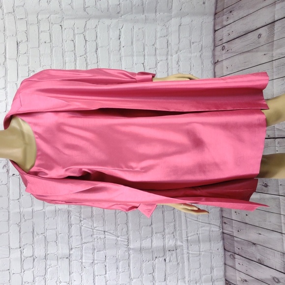 New LeSuit size 10 Petite Fuchsia Pink 2 piece Jacket & Dress - Picture 17 of 17